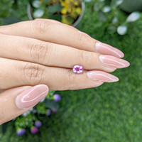 1.08 Ct. Purplish Pink Sapphire from Tanzania Life Style