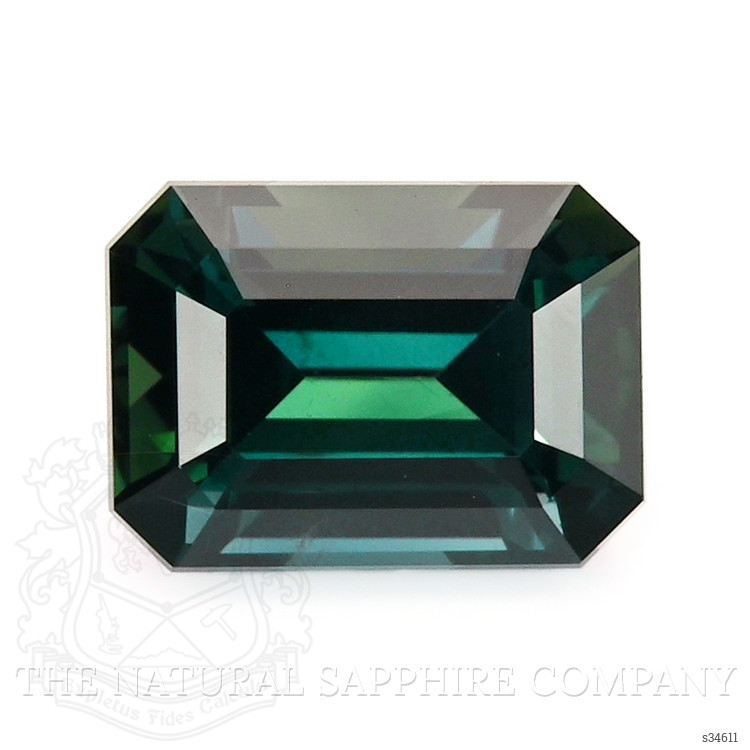 1.69 Ct. Bluish Green Sapphire from Tanzania