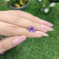 3.05 Ct. Purple Sapphire from Tanzania Life Style