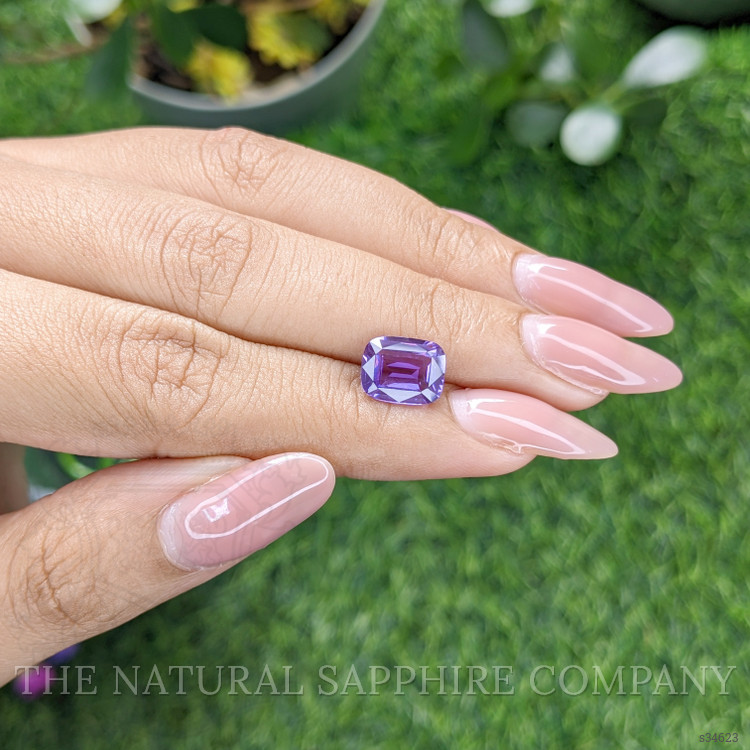 3.05 Ct. Purple Sapphire from Tanzania