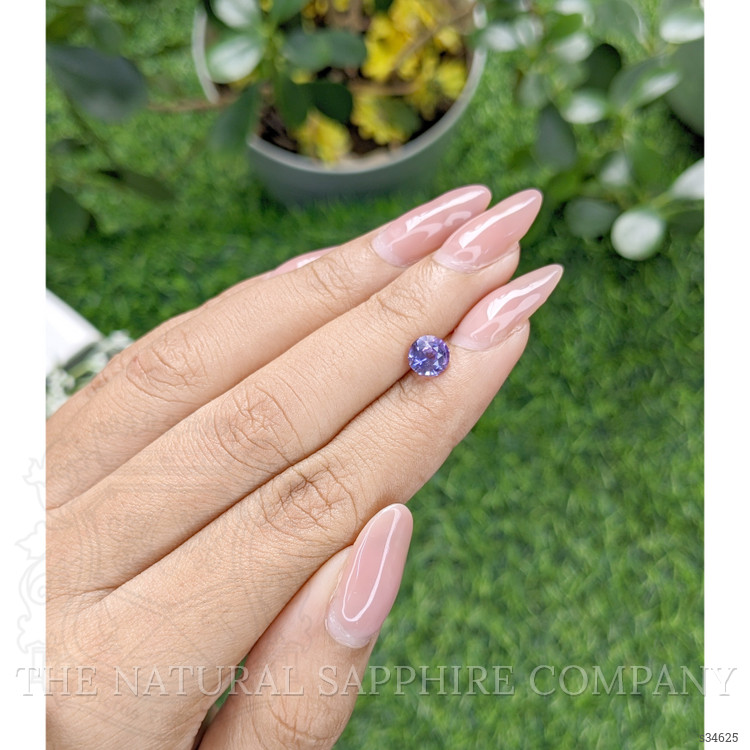 1.24 Ct. Purple Sapphire from Tanzania