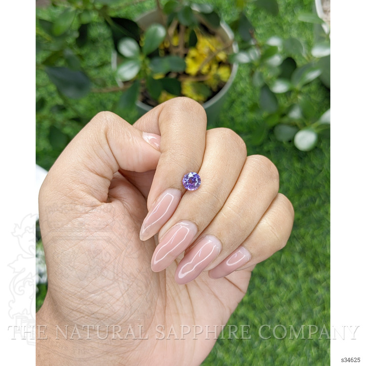 1.24 Ct. Purple Sapphire from Tanzania