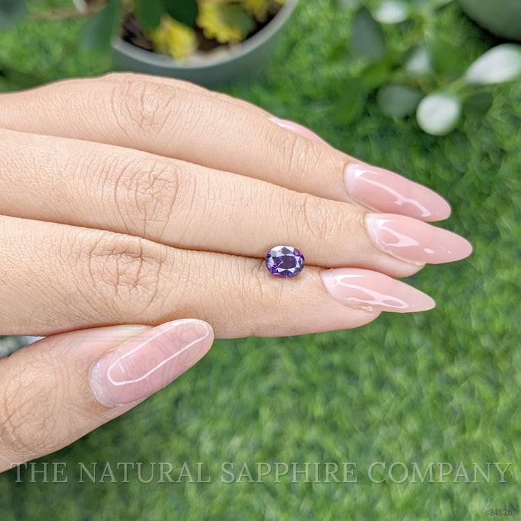 1.17 Ct. Purple Sapphire from Tanzania