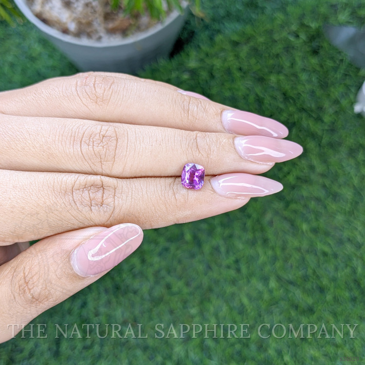 1.69 Ct. Pinkish Purple Sapphire from Tanzania