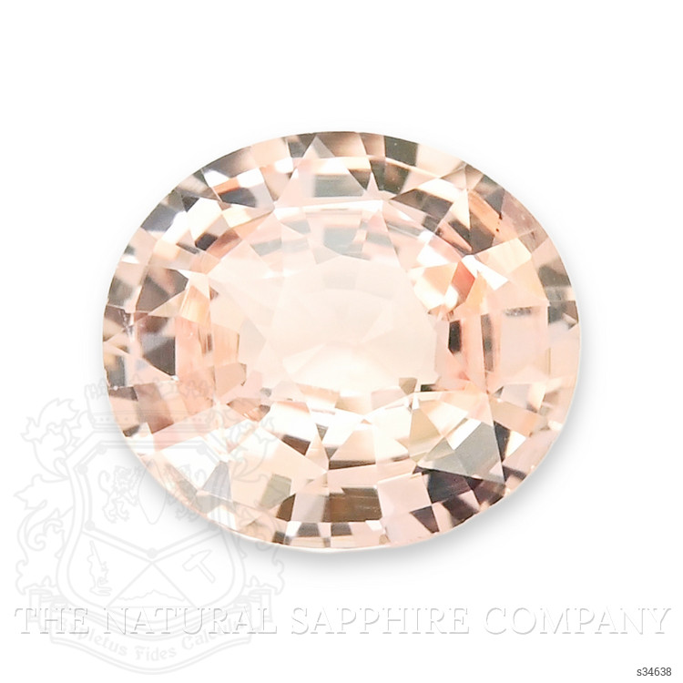 1.20 Ct. Peach Sapphire from Ceylon (Sri Lanka)