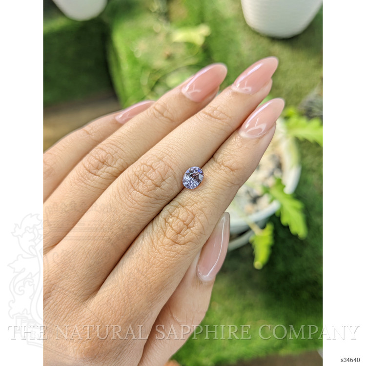 1.16 Ct. Pinkish Purple Sapphire from Ceylon (Sri Lanka)