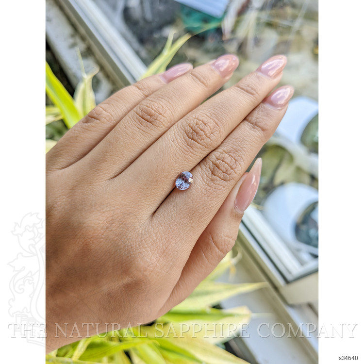 1.16 Ct. Pinkish Purple Sapphire from Ceylon (Sri Lanka)