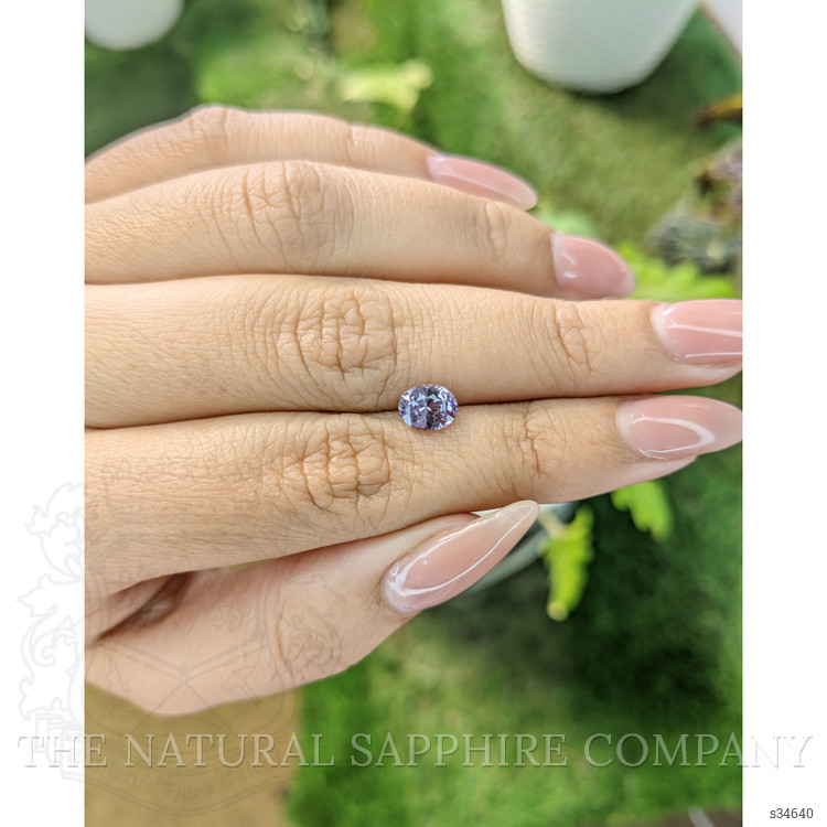 1.16 Ct. Pinkish Purple Sapphire from Ceylon (Sri Lanka)