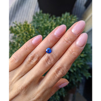 1.17 Ct. Blue Sapphire from Ceylon (Sri Lanka) Life Style