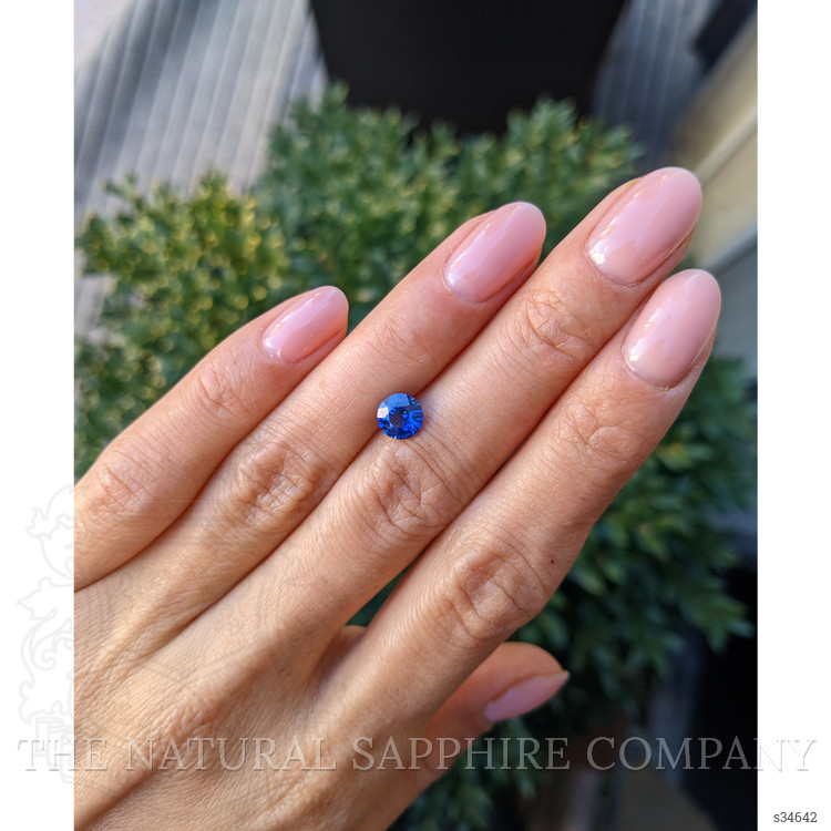 1.17 Ct. Blue Sapphire from Ceylon (Sri Lanka)