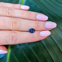 1.42 Ct. Blue Sapphire from Ceylon (Sri Lanka) Life Style