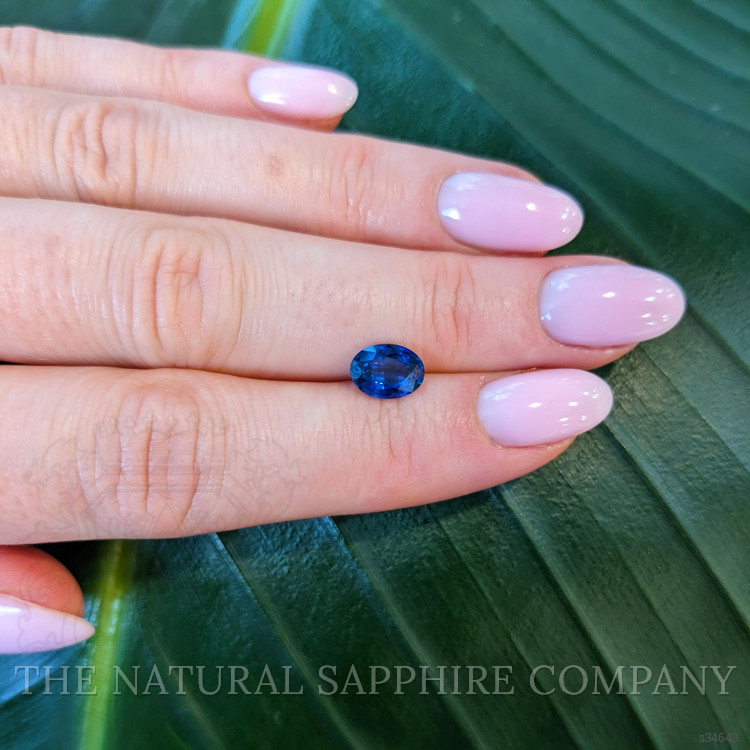 1.42 Ct. Blue Sapphire from Ceylon (Sri Lanka)