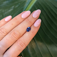 1.42 Ct. Blue Sapphire from Ceylon (Sri Lanka) Life Style