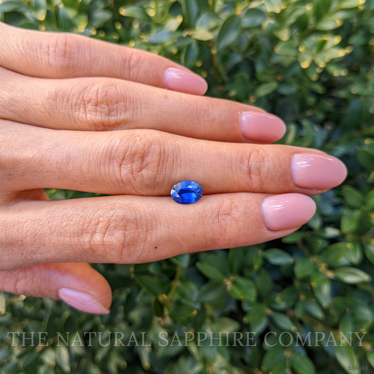 1.44 Ct. Blue Sapphire from Ceylon (Sri Lanka)