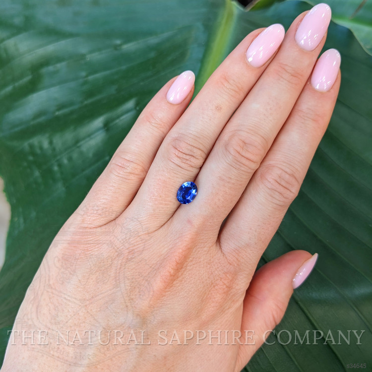1.60 Ct. Blue Sapphire from Ceylon (Sri Lanka)