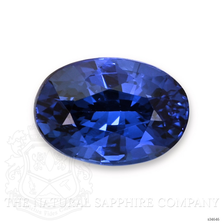 1.66 Ct. Blue Sapphire from Ceylon (Sri Lanka)