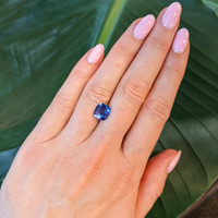 3.04 Ct. Blue Sapphire from Ceylon (Sri Lanka) Life Style