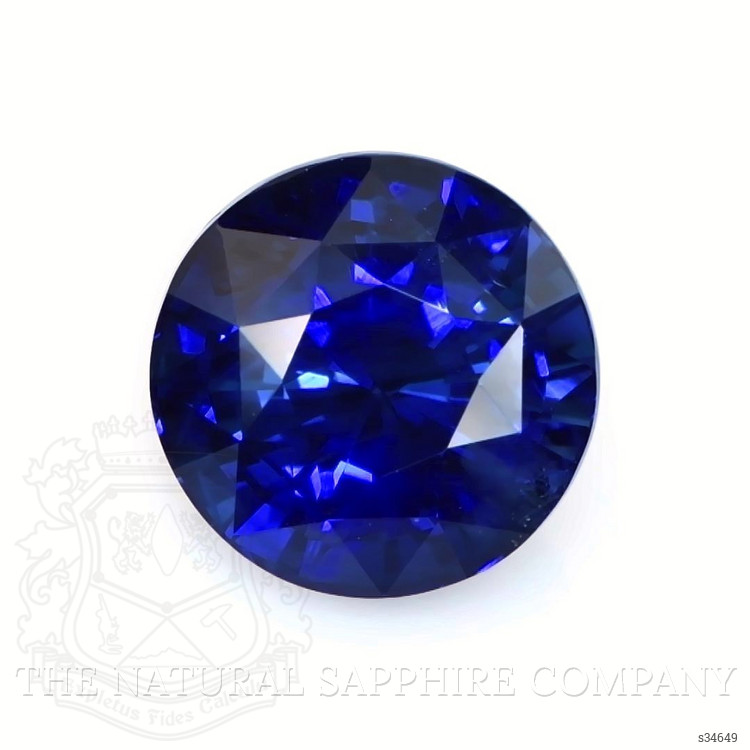 3.05 Ct. Blue Sapphire from Ceylon (Sri Lanka)