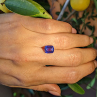 3.00 Ct. Color Change Sapphire from Ceylon (Sri Lanka) Life Style