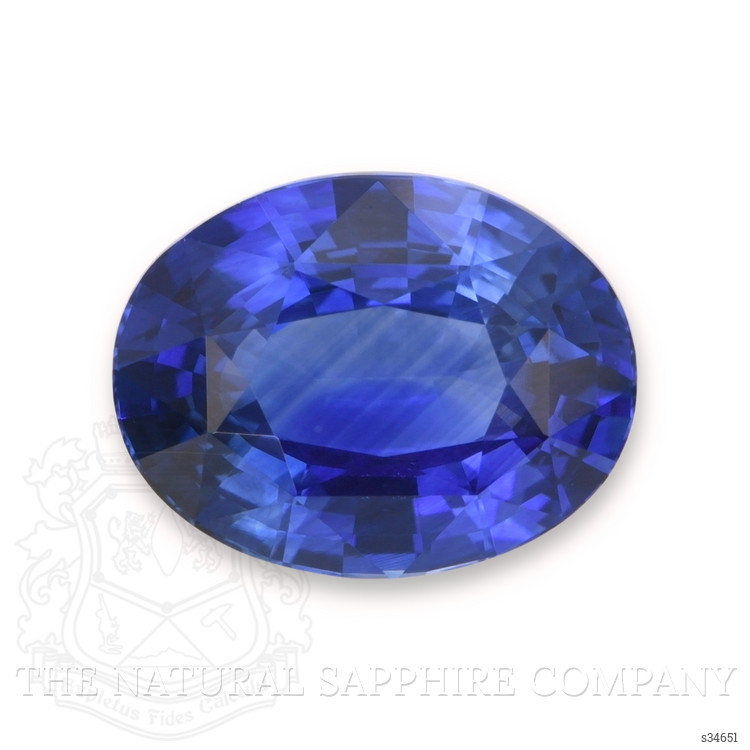 5.19 Ct. Blue Sapphire from Ceylon (Sri Lanka)