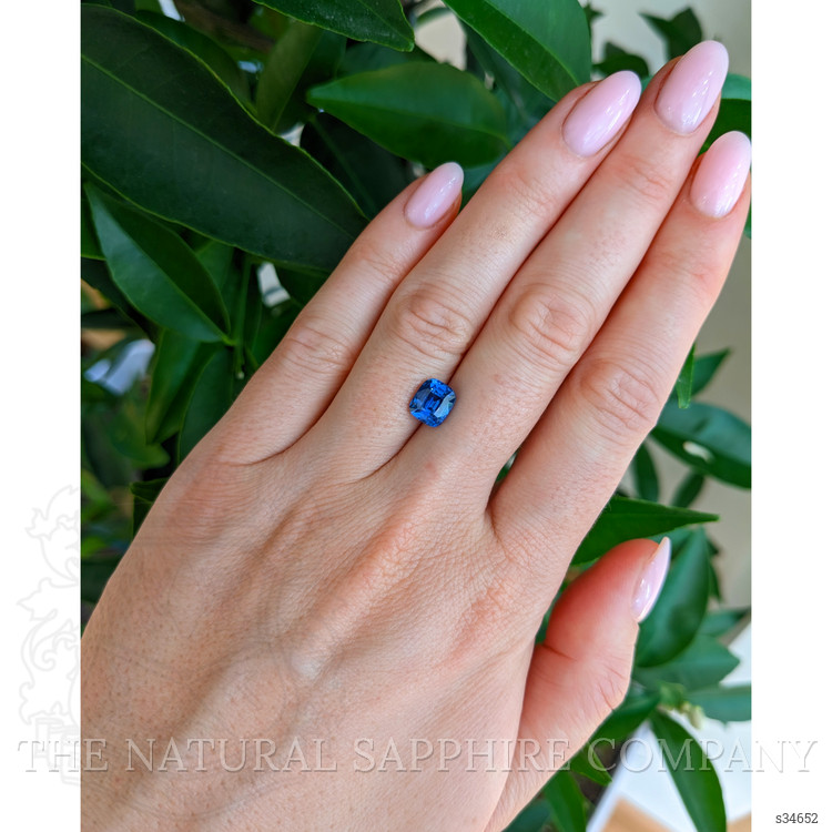 2.16 Ct. Blue Sapphire from Ceylon (Sri Lanka)