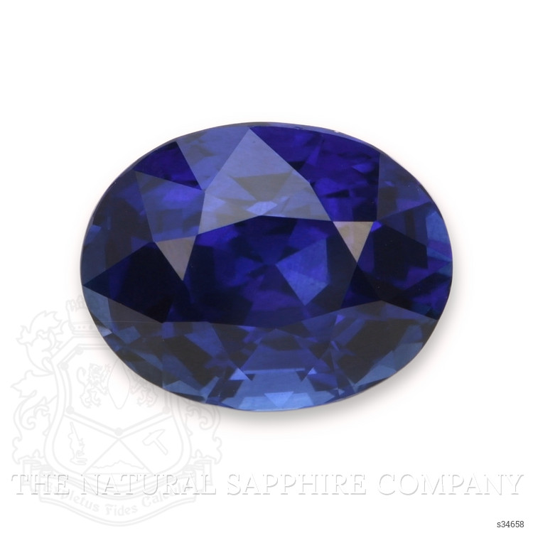5.14 Ct. Blue Sapphire from Ceylon (Sri Lanka)