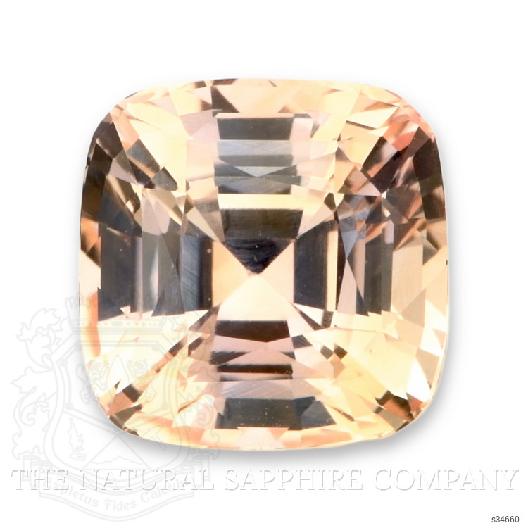 5.62 Ct. Peach Sapphire from Ceylon (Sri Lanka)