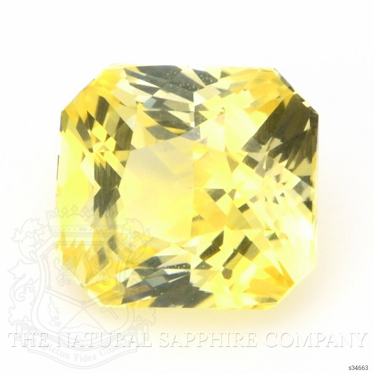 2.66 Ct. Yellow Sapphire from Ceylon (Sri Lanka)