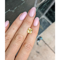 2.66 Ct. Yellow Sapphire from Ceylon (Sri Lanka) Life Style