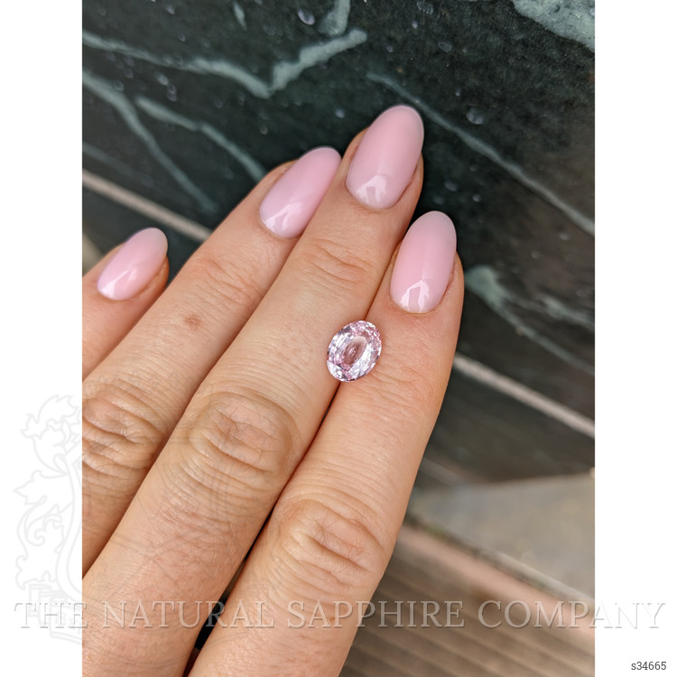 2.03 Ct. Pink Sapphire from Ceylon (Sri Lanka)