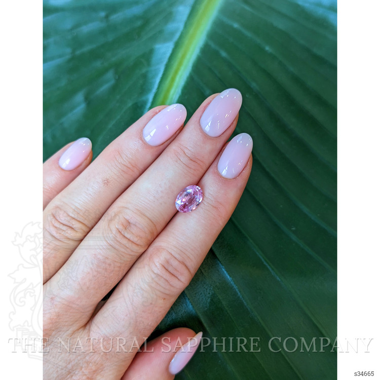 2.03 Ct. Pink Sapphire from Ceylon (Sri Lanka)