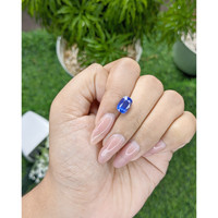 3.03 Ct. Blue Sapphire from Ceylon (Sri Lanka) Life Style