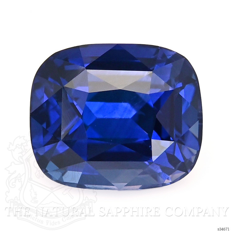 2.55 Ct. Blue Sapphire from Ceylon (Sri Lanka)