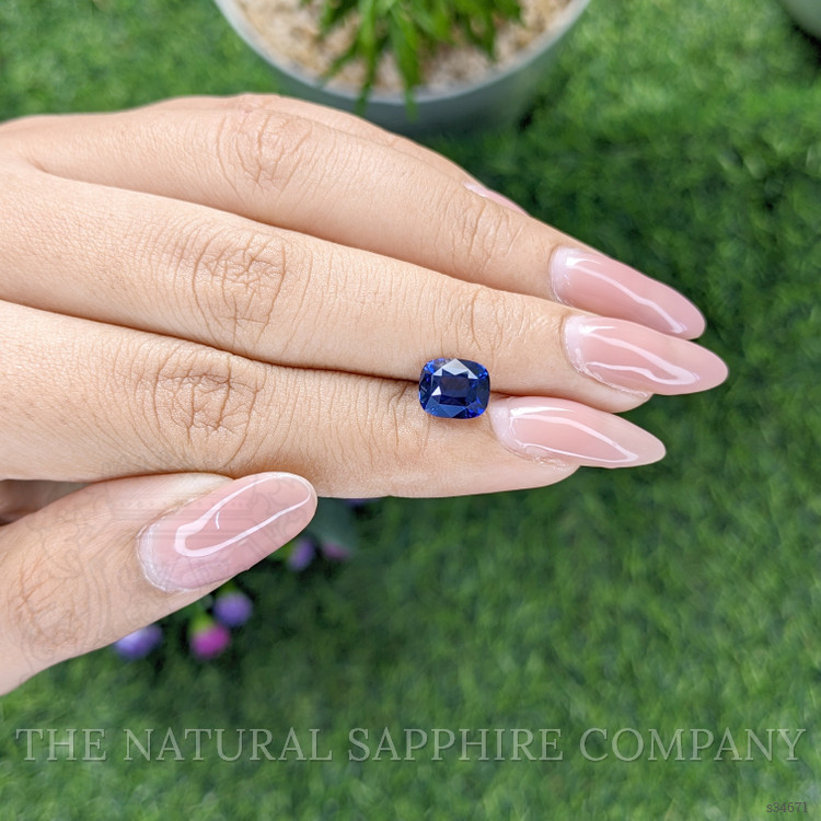2.55 Ct. Blue Sapphire from Ceylon (Sri Lanka)