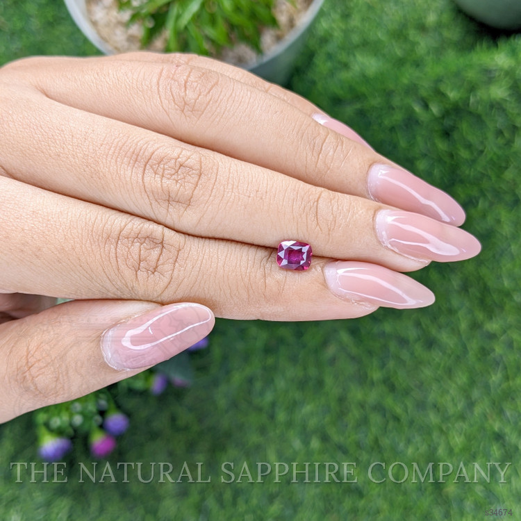 1.06 Ct. Pink Sapphire from Tanzania