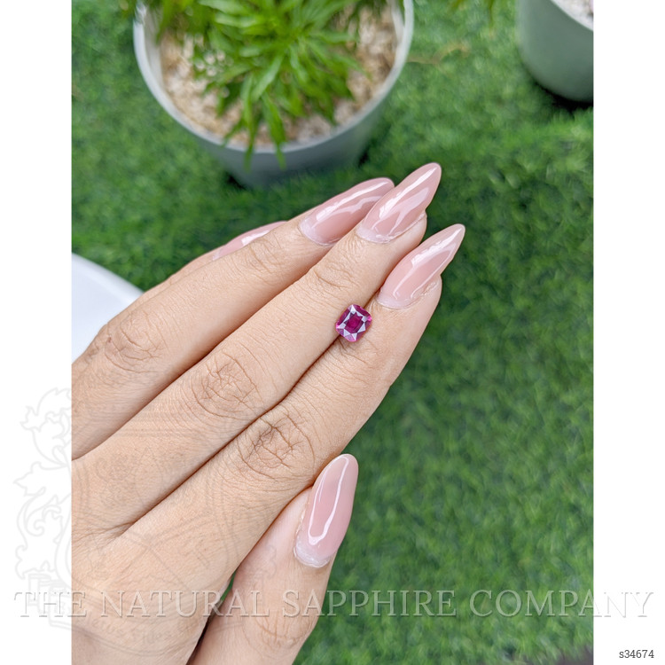 1.06 Ct. Pink Sapphire from Tanzania