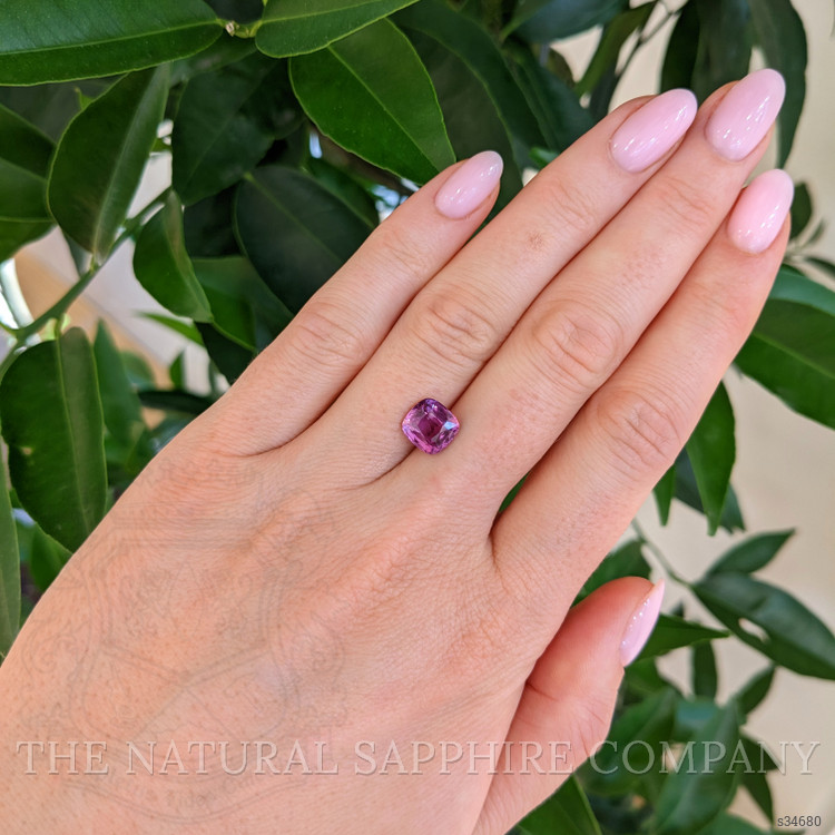 3.00 Ct. Purplish Pink Sapphire from Ceylon (Sri Lanka)