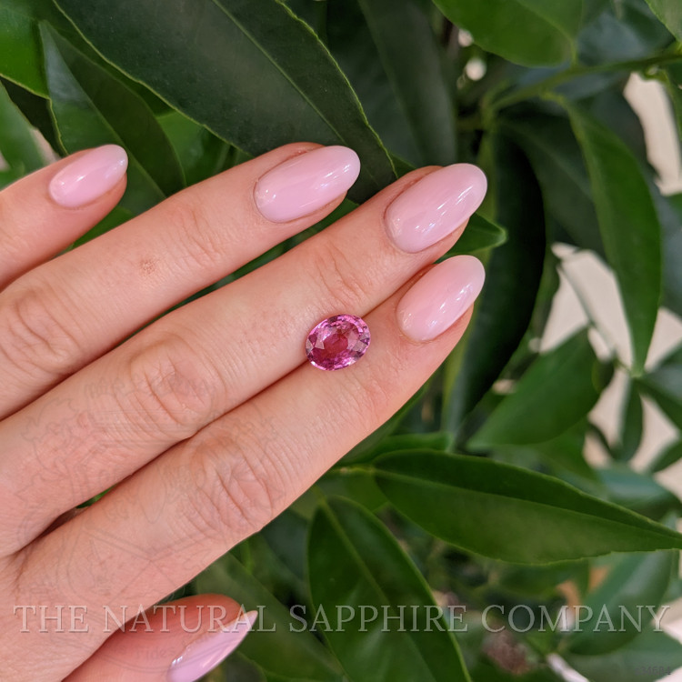 3.54 Ct. Pink Sapphire from Ceylon (Sri Lanka)