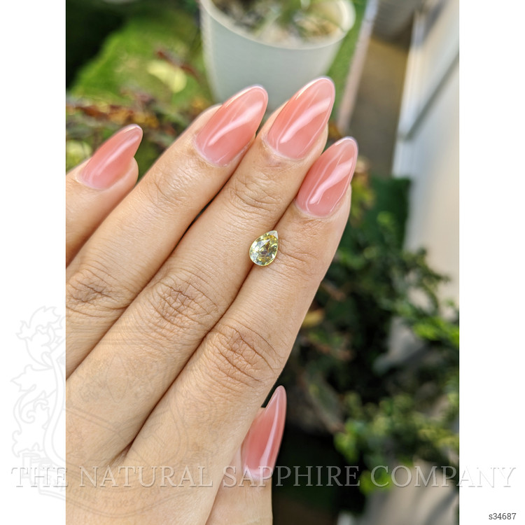 1.15 Ct. Bi Color Sapphire from Ceylon (Sri Lanka)