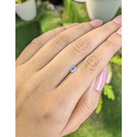 0.36 Ct. Blue Sapphire from Ceylon (Sri Lanka) Life Style