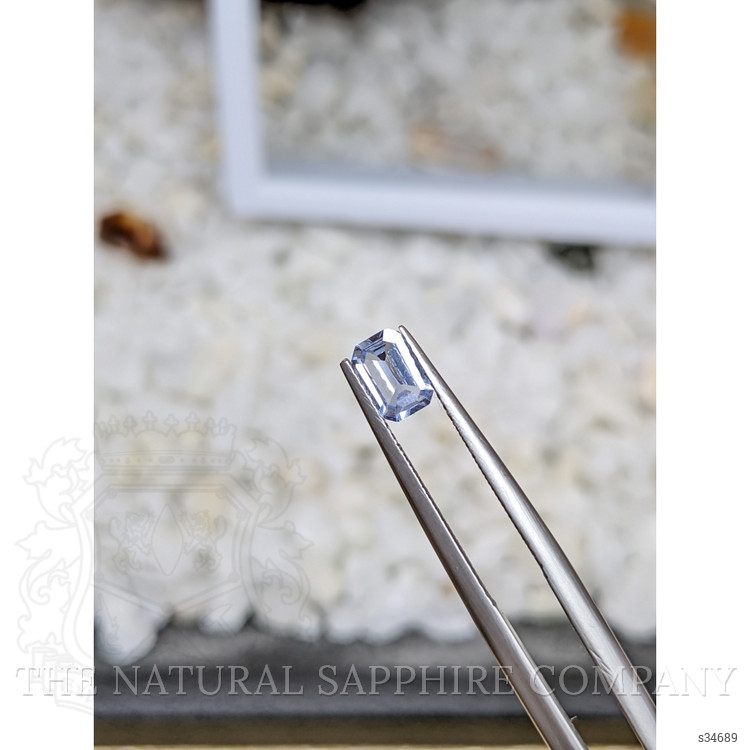 0.50 Ct. Blue Sapphire from Ceylon (Sri Lanka)