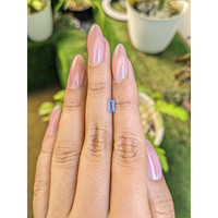 0.43 Ct. Blue Sapphire from Ceylon (Sri Lanka) Life Style