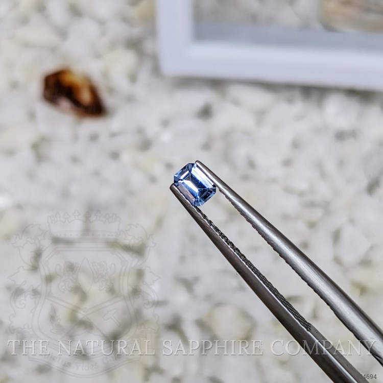 0.22 Ct. Blue Sapphire from Ceylon (Sri Lanka)