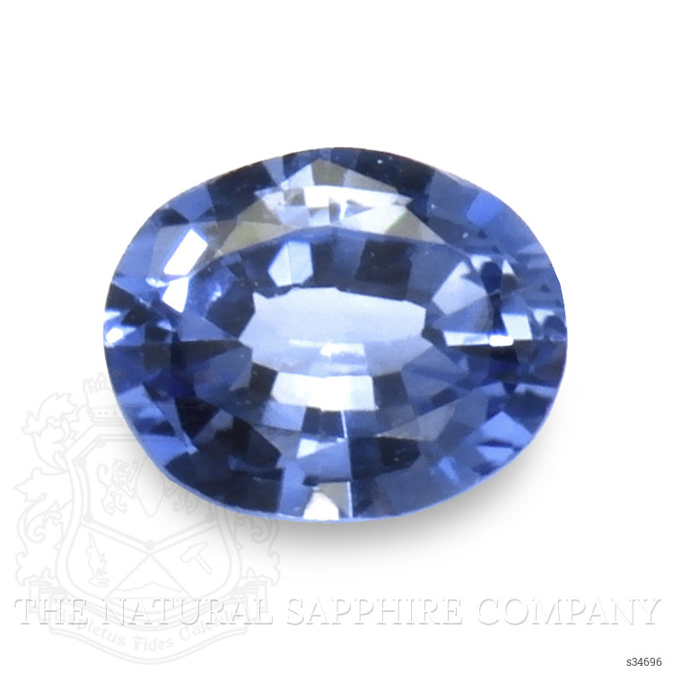 0.44 Ct. Blue Sapphire from Ceylon (Sri Lanka)