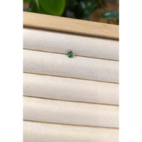 0.61 Ct. Green Sapphire from Madagascar Life Style