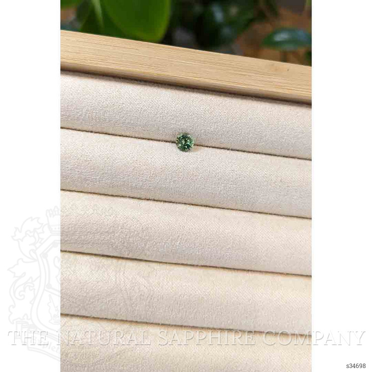 0.61 Ct. Green Sapphire from Madagascar