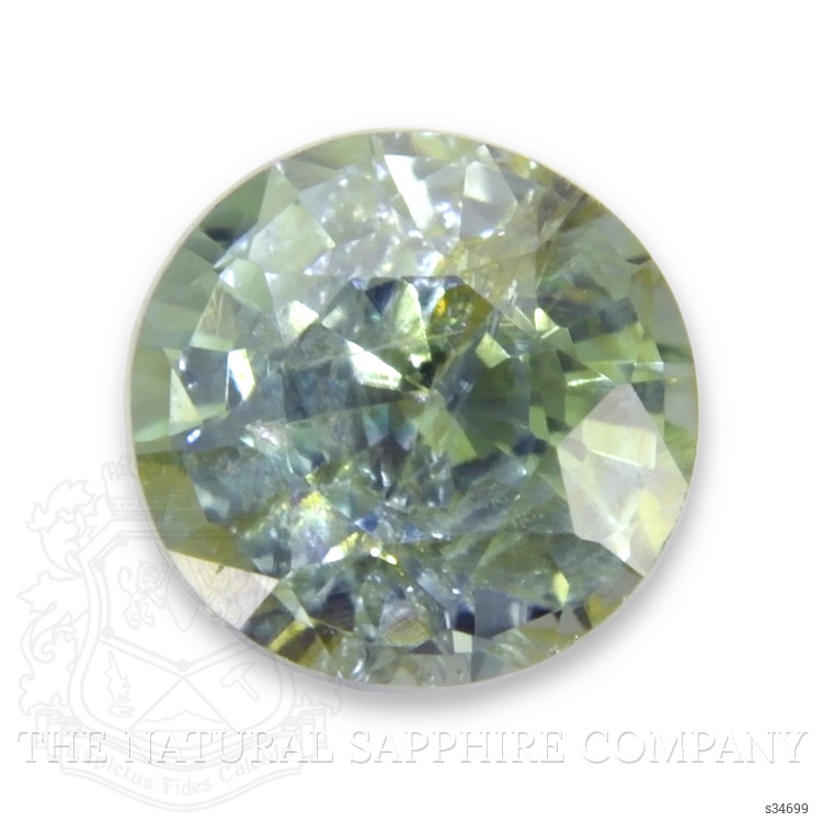 0.64 Ct. Bluish Green Sapphire from Madagascar