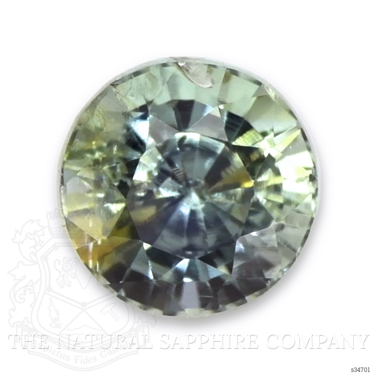 0.62 Ct. Bluish Green Sapphire from Madagascar