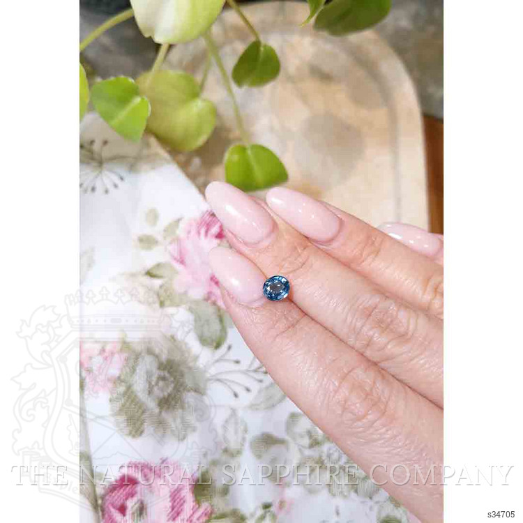 1.13 Ct. Blue Sapphire from Ceylon (Sri Lanka)
