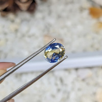 1.85 Ct. Bi Color Sapphire from Ceylon (Sri Lanka) Life Style